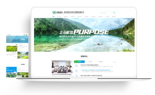 金百瑞簽約武漢中科水生環境工程網站建設項目，提供網頁制作及網絡工程技術咨詢服務